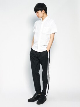 武井一輝さん（メンズ・173cm）の夏コーディネート