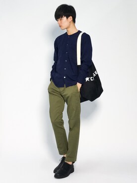「CONVERSE（コンバース）のアイテム（バッグ）」を使った、武井一輝さん（メンズ・173cm）の夏コーディネート