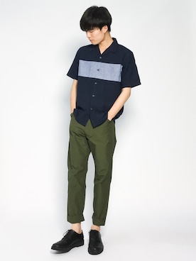 武井一輝さん(メンズ・173cm)の夏コーディネート