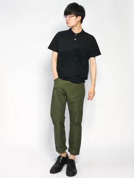 武井一輝さん(メンズ・173cm)の夏コーディネート