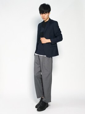 武井一輝さん(メンズ・173cm)の夏コーディネート