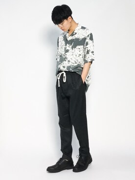 武井一輝さん（メンズ・173cm）の夏コーディネート