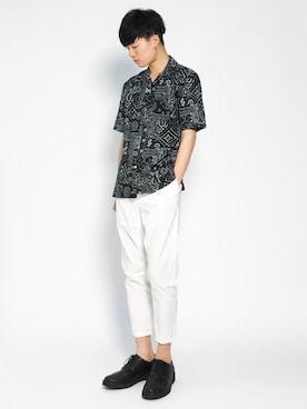 武井一輝さん（メンズ・173cm）の夏コーディネート