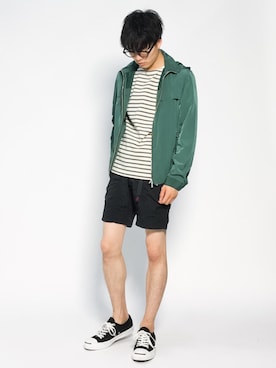 武井一輝さん（メンズ・173cm）の夏コーディネート