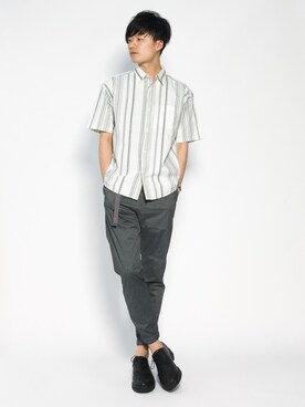 武井一輝さん（メンズ・173cm）の夏コーディネート