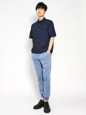武井一輝さん(メンズ・173cm)の夏コーディネート