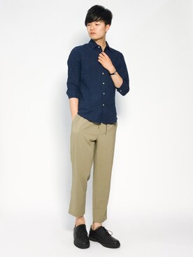 武井一輝さん（メンズ・173cm）の夏コーディネート