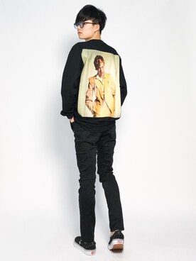 「DAMMY（ダミー）のアイテム」を使った、武井一輝さん（メンズ・173cm）の夏コーディネート