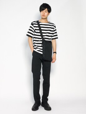 武井一輝さん(メンズ・173cm)の夏コーディネート