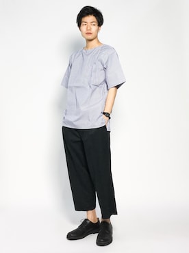 武井一輝さん（メンズ・173cm）の夏コーディネート