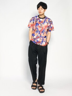 武井一輝さん(メンズ・173cm)の夏コーディネート