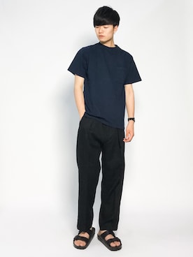 武井一輝さん（メンズ・173cm）の夏コーディネート