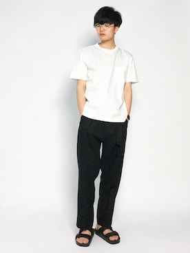 武井一輝さん(メンズ・173cm)の夏コーディネート