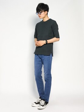 武井一輝さん（メンズ・173cm）の夏コーディネート