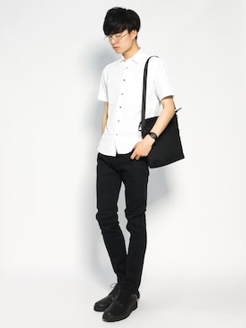 武井一輝さん（メンズ・173cm）の夏コーディネート