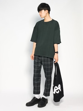 武井一輝さん(メンズ・173cm)の夏コーディネート