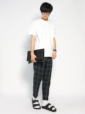 武井一輝さん(メンズ・173cm)の夏コーディネート