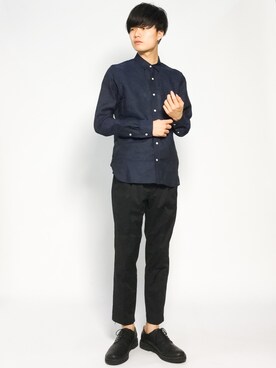 武井一輝さん（メンズ・173cm）の夏コーディネート