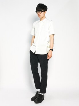 武井一輝さん（メンズ・173cm）の夏コーディネート