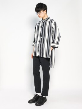 武井一輝さん（メンズ・173cm）の夏コーディネート