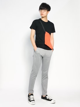 武井一輝さん(メンズ・173cm)の夏コーディネート