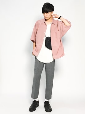 武井一輝さん(メンズ・173cm)の夏コーディネート