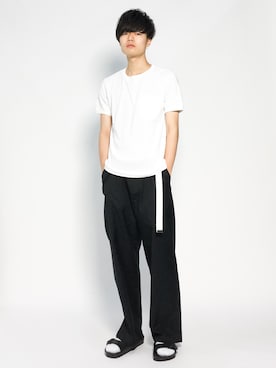 武井一輝さん(メンズ・173cm)の夏コーディネート