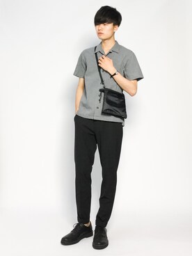 武井一輝さん（メンズ・173cm）の夏コーディネート