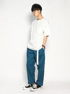 武井一輝さん（メンズ・173cm）の夏コーディネート