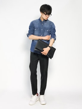 武井一輝さん（メンズ・173cm）の夏コーディネート