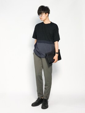 武井一輝さん(メンズ・173cm)の夏コーディネート