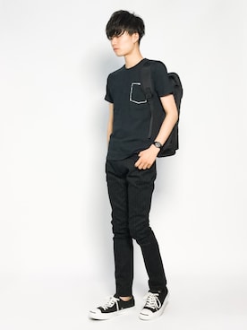 武井一輝さん（メンズ・173cm）の夏コーディネート