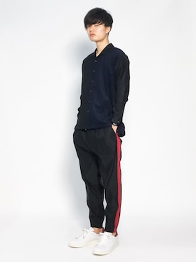 武井一輝さん(メンズ・173cm)の夏コーディネート