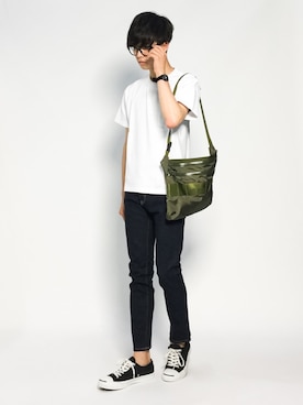 武井一輝さん（メンズ・173cm）の夏コーディネート