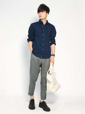 武井一輝さん(メンズ・173cm)の夏コーディネート