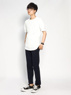 武井一輝さん(メンズ・173cm)の夏コーディネート