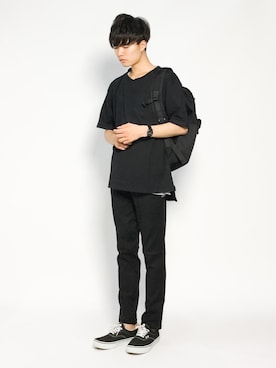 武井一輝さん(メンズ・173cm)の夏コーディネート