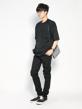 武井一輝さん(メンズ・173cm)の夏コーディネート