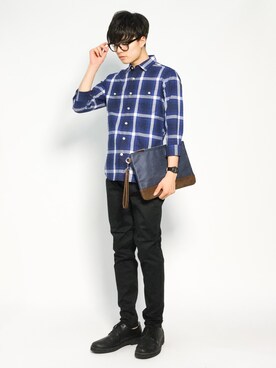 武井一輝さん（メンズ・173cm）の夏コーディネート
