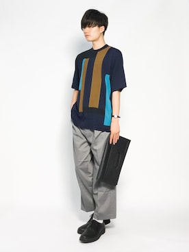 武井一輝さん（メンズ・173cm）の夏コーディネート