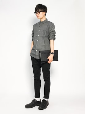 武井一輝さん（メンズ・173cm）の夏コーディネート