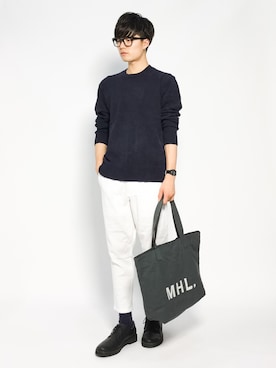 「AZUL by moussy（アズールバイマウジー）のアイテム」を使った、武井一輝さん（メンズ・173cm）の夏コーディネート