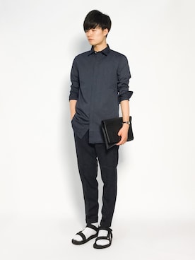 武井一輝さん（メンズ・173cm）の夏コーディネート