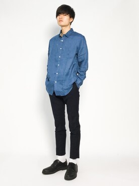 武井一輝さん（メンズ・173cm）の夏コーディネート