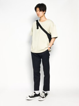 武井一輝さん（メンズ・173cm）の夏コーディネート