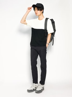 武井一輝さん（メンズ・173cm）の夏コーディネート