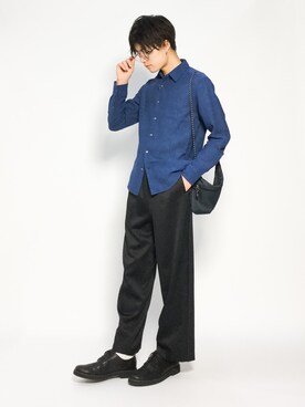武井一輝さん(メンズ・173cm)の夏コーディネート