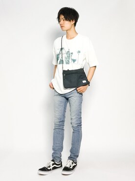 武井一輝さん（メンズ・173cm）の夏コーディネート