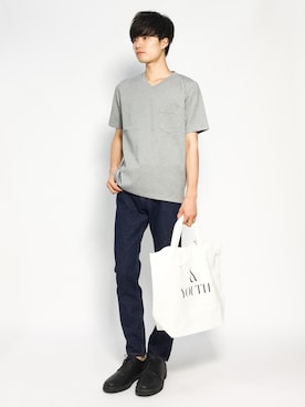 武井一輝さん（メンズ・173cm）の夏コーディネート