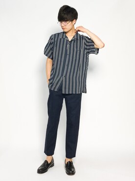 武井一輝さん（メンズ・173cm）の夏コーディネート